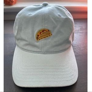 Light Blue Embroidered Taco Baseball Cap